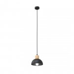 LAMPA WISZĄCA CZARNA NOWOCZESNA NAD STÓŁ EMIBIG SECO 1 BL oprawa oświetleniowa