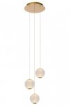 LAMPA WISZĄCA ZŁOTA DEKORACYJNA KULE LUCIDE CINTRA 13499/13/60