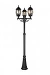LAMPA ZEWNĘTRZNA KLASYCZNA CZARNA OGRODOWA ELVO 406960332 TRIO