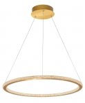 LAMPA WISZĄCA TING ZŁOTY OBRĘCZ DO SALONU SYPIALNI LUCES EXCLUSIVAS MONTE LE41695