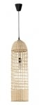 LAMPA WISZĄCA NATURAL EKO RATTANOWA DO SALONU JADALNI KUCHNI W STYLU BOHO  LUCES EXCLUSIVAS PALMAS LE42141