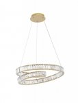 LAMPA WISZĄCA LED NOWOCZESNA GLAMOUR DO SALONU SYPIALNI LUCES EXCLUSIVAS SINALOA LE42925