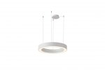 AZZARDO AZ5046 MARCO PENDANT 80CM CCT WH  LAMPA WISZĄCA RING KOŁO OBRĘCZ  BIAŁY Z PILOTEM ZDALNEGO STEROWANIA