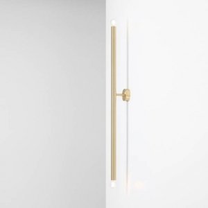 ARTERA MOSIĘŻNY KINKIET TUBO WALL LONG BRASS