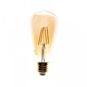 Żarówka Filamentowa LED 6W ST64 E27 2700K Amber