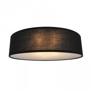 ZUMA LINE CL12029-D40-BK CLARA LAMPA SUFITOWA PLAFON CZARNY ABAŻUR