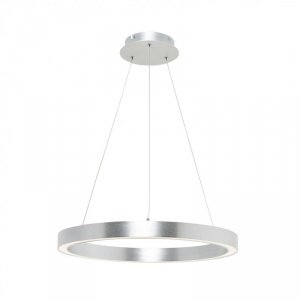ZUMALINE PL200910-500-SL CARLO LAMPA WISZĄCA SREBRNA KOŁO RING OBRĘCZ