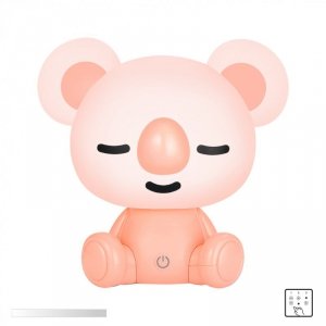 LAMPKA NOCNA DO POKOJU DZIECKA RÓŻOWA MIŚ KOALA KDR-611-PK ZUMALINE