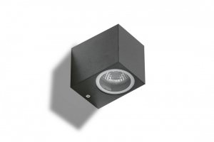 AZZARDO RIMINI SQUARE IP54 AZ4311 LAMPA ŚCIENNA ZEWNĘTRZNA SZARA
