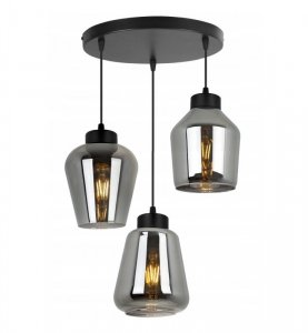 Lampa wisząca ze szklanymi kloszami - RIJEKA 2383/3/OW/G LIGHT HOME