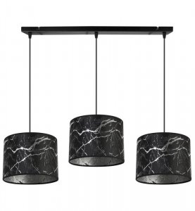 Lampa wisząca z abażurami - WERONA 2403/20/3L/SR LIGHT HOME