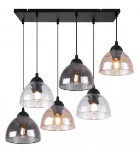 Lampa wisząca VENICE, sufitowa, żyrandol, loft, wielokolorowy, nowoczesny, nad stół, misa