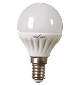 Żarówka LED E14 Ciepła Kulka 7W 55W LIGHT HOME