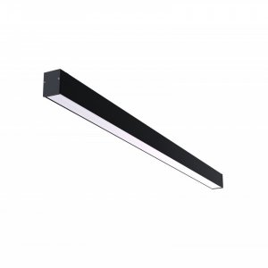 LAMPA SUFITOWA BELKA LISTWA CZARNA NOWODVORSKI CL OFFICE LED PRO 120 3000K 10208 MONTAŻ BEZPOŚREDNI LUB ZWIESZANA NA LINKACH