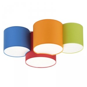 TK LIGHTING MONA KIDS LAMPA SUFITOWA 3276 KOLOROWA DO POKOJU DZIECKA
