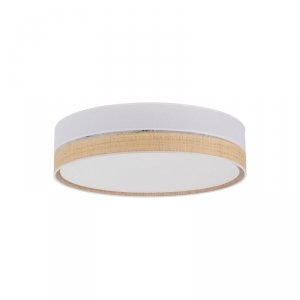 TK LIGHTING 4764 PAGLIA NEW WHITE LAMPA SUFITOWA PLAFON BIAŁY EKO NATURAL