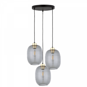 TK LIGHTING DELTA LAMPA WISZĄCA 3 PŁ KOŁO