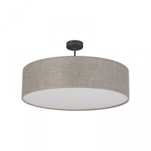 TK LIGHTING RONDO LINEN 6248 LAMPA SUFITOWA PLAFON LNIANY ABAŻUR 60CM NATURAL EKO