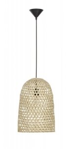 LAMPA WISZĄCA NATURAL EKO RATTANOWA DO SALONU JADALNI KUCHNI W STYLU BOHO  LUCES EXCLUSIVAS PALMAR LE42954
