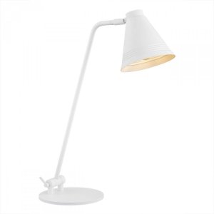 ARGON AVALONE 8000 LAMPKA BIURKOWA BIAŁA Z KLOSZEM