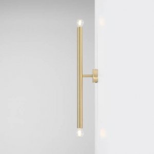 ARTERA MOSIĘŻNY KINKIET TUBO WALL SHORT BRASS