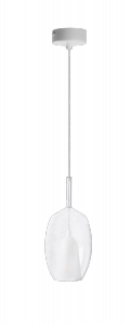 AZZARDO AZ6272 GRACE B CLEAR LAMPA WISZĄCA SZKALNA PODWÓJNY KLOSZ KLOSZ W KLOSZU