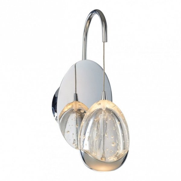 ITALUX HUELTO WL-22112132-1A-CR KINKIET CHROM WISZĄCY NOWOCZESNY DO SYPIALNI