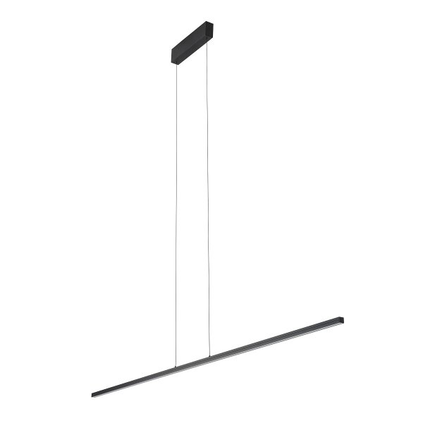 NOWODVORSKI 10850 BAR LED L LAMPA WISZĄCA CZARNA LISTWA BELKA  MINIMALISTYCZNA NAD STÓŁ WYSPĘ
