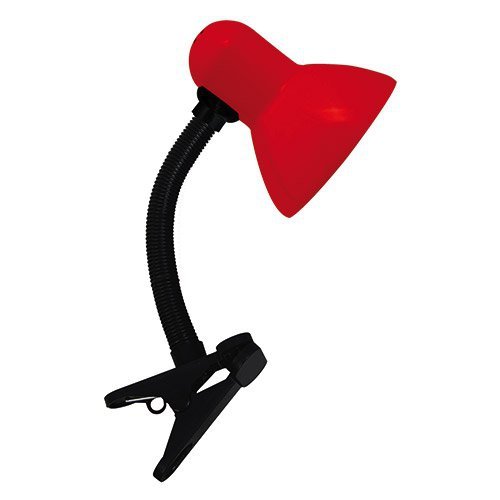 IDEUS LAMPA TOLA E27 RED CLIP