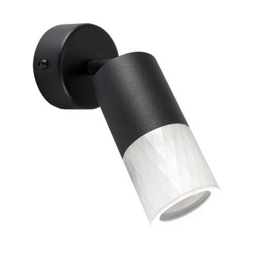 IDEUS SPOT KINKIET TUBA PLAFON PIANO SPT GU10 BLACK/WHITE