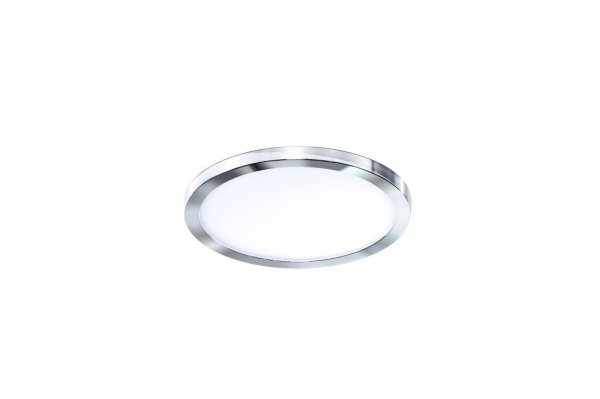 AZZARDO SLIM ROUND 15 AZ2838 LAMPA WPUSTOWA CHROM ŚREDNIA 3000K