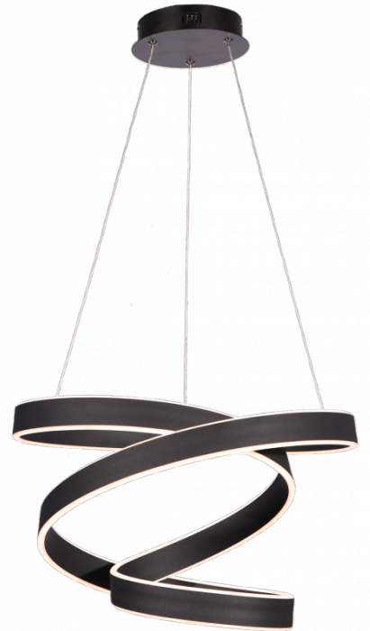 Lampa wisząca ANDROMEDA BLACK 45W LED