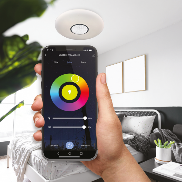 Plafon VELA SMART Ø420 mm 24W LED