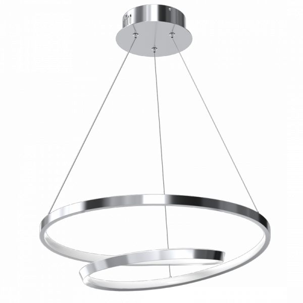 Lampa wisząca LUCERO CHROME 48W LED