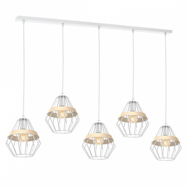 Lampa Wisząca JACK 3xE27 Dąb