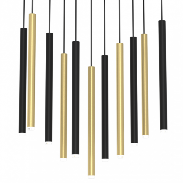 Lampa wisząca BOLLE BLACK 3xGU10