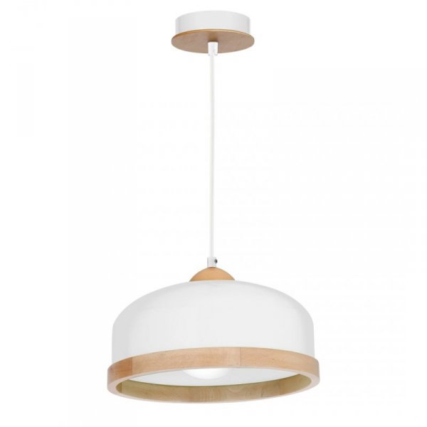MILAGRO Lampa wisząca STUDIO WHITE 1xE27