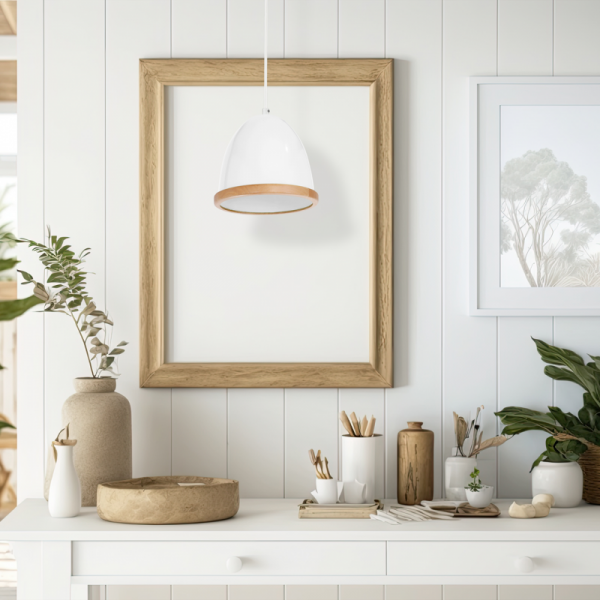 MILAGRO Lampa wisząca STUDIO WHITE 1xE27