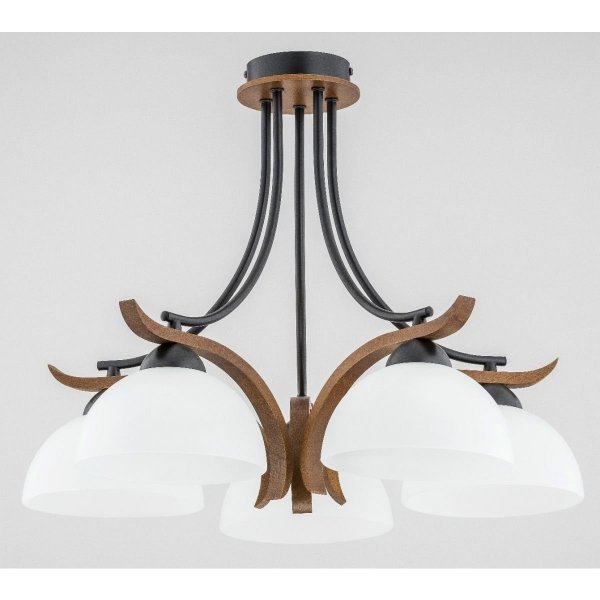 ALFA SOSNOWSCY BAFIA 26125 LAMPA WISZĄCA W STYLU SKANDYNAWSKIM BIAŁE KLOSZE 