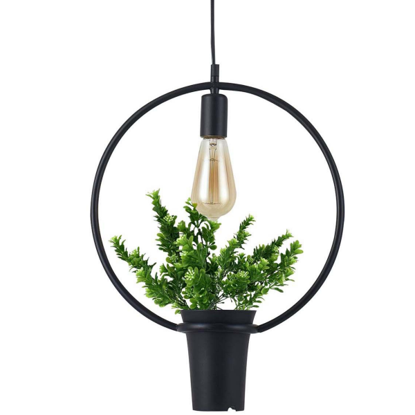 GOLDLUX POLUX SOREN A 313850 LAMPA WISZĄCA DEKORACYJNA Z KWIETNIKIEM