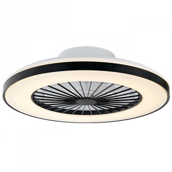LAMPA PLAFON LED Z WENTYLATOREM PLAFONIERA 55W Z PILOTEM 50CM LVT 8618