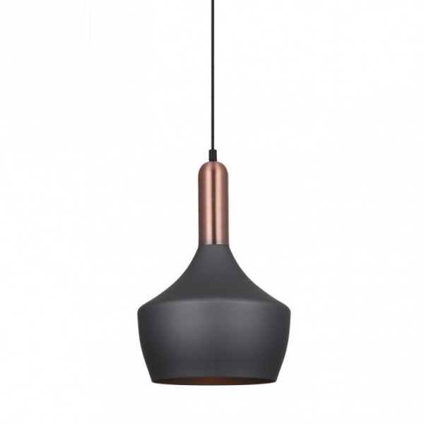ITALUX OPHELIA MDM-3028/1 GR+RC LAMPA WISZĄCA NOWOCZESNA SZARA METALOWA OPRAWA