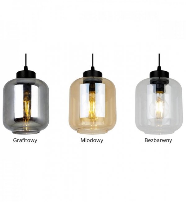 Lampa wisząca ze szklanymi kloszami - SPIDER NOVALJA 2395/2 LIGHT HOME