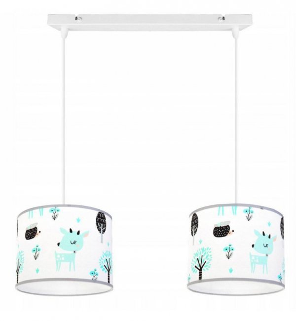 Lampa abażur dziecięca - BAMBI 2265/2/L LIGHT HOME
