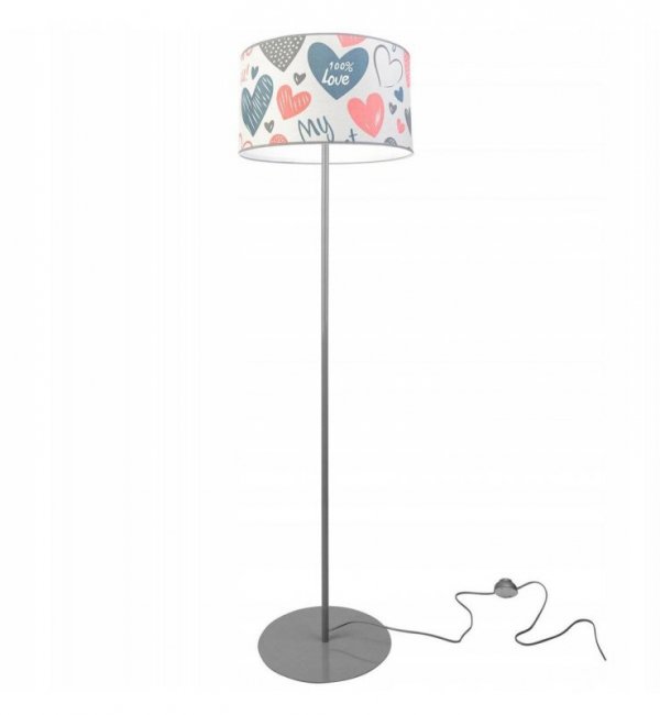 Lampa abażur materiałowa - ORANGE HEART 2290/LS