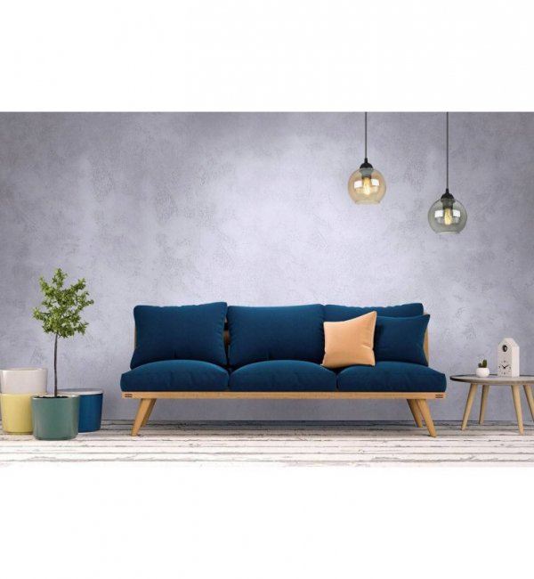 LAMPA WISZĄCA KULA SZKLANA 15CM KOLORY HAGA HOME LIGHT HOME