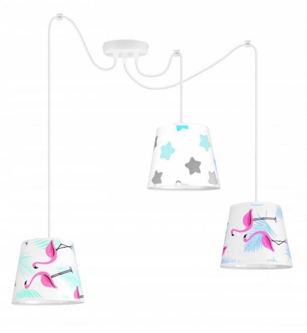 Lampa wisząca regulowana - SPIDER DIUNA 2255/3/DZ LIGHT HOME