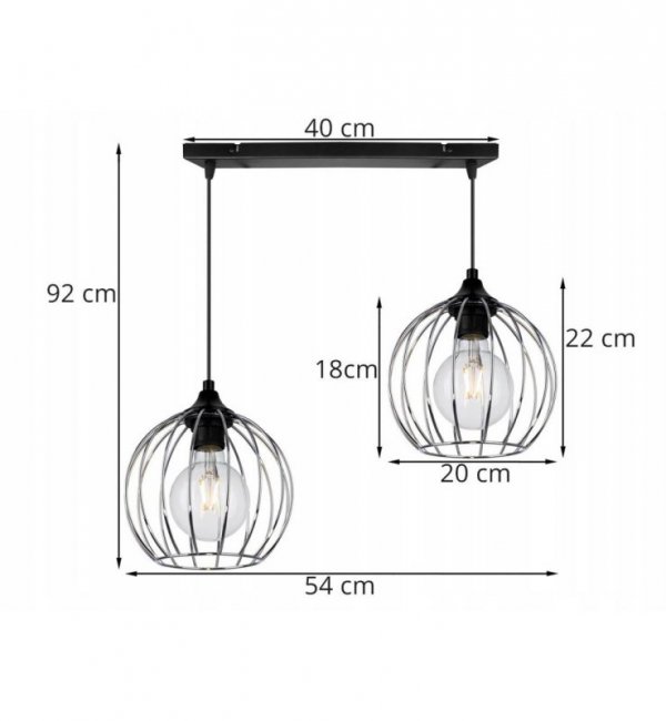 Lampa LOFT  - TORONTO 2245/2/C