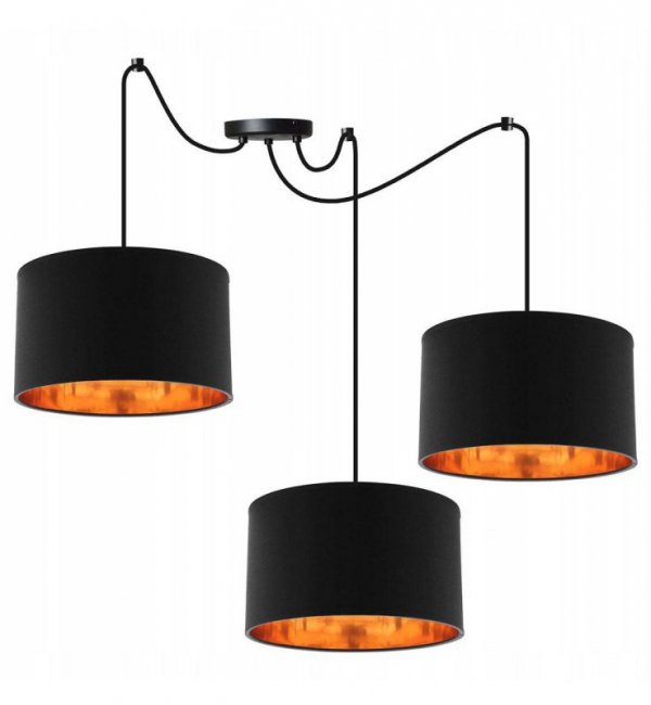 Lampa wisząca z abażurami - SPIDER SHADE 2085/3/35