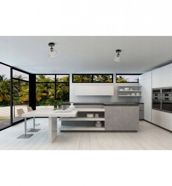 Reflektor sufitowy  - CRYSTAL 2222/KP/C LIGHT HOME